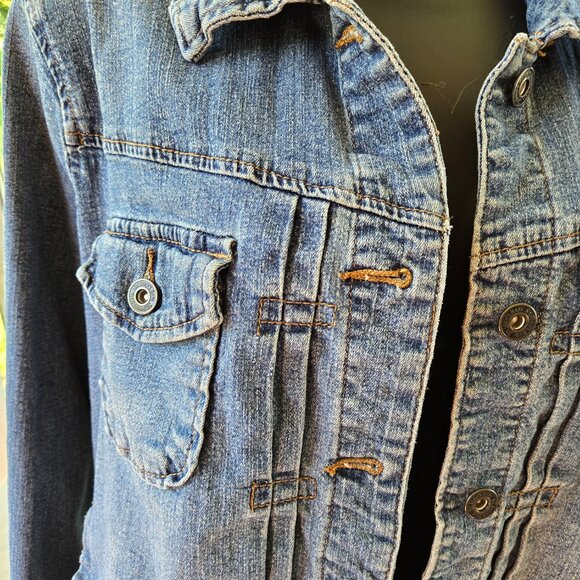 St John's Bay 90s Jean jacket Size XL - Picture 5 of 8